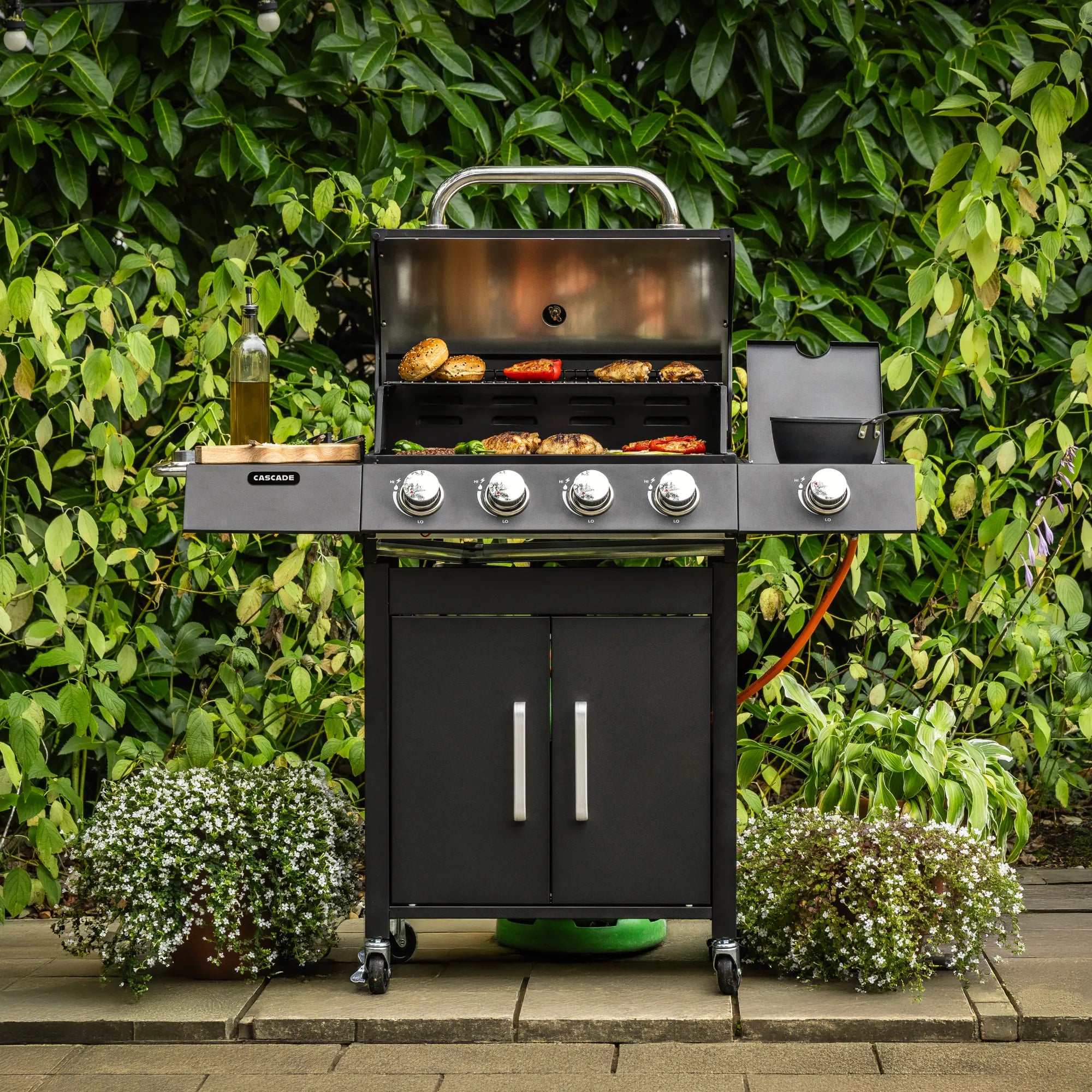 Fire Mountain Cascade 5 Burner Gas BBQ Grill (4+1) | FM
