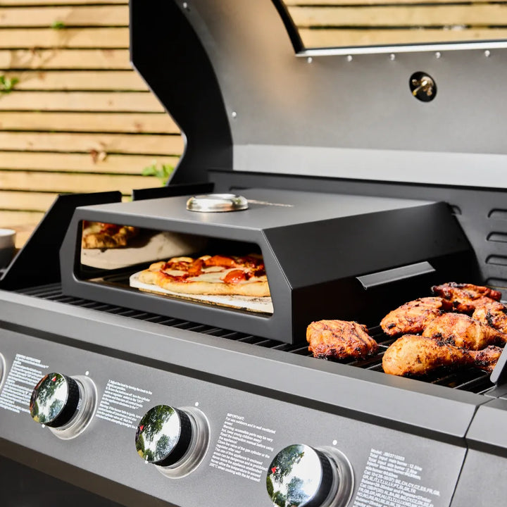 Grill Top BBQ Pizza Oven Fire Mountain