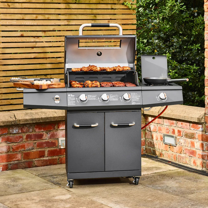 Everest Pro Burner Gas BBQ (3+1) Fire Mountain - Main Image
