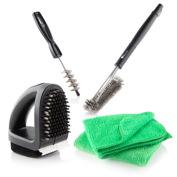 Fire Mountain BBQ Cleaning Brush Set